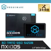 Rogueware 3Dnano 全新品2.5吋SSD/ 512GB/3年保固