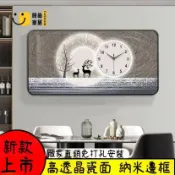 時尚家居 免運/附發票 公司貨 【客製】北歐風 組閤畫 靜音時鐘 掛鐘 掛畫 壁畫 晶瓷畫 客廳 餐廳 帶鐘 牆壁裝飾 傢居創意裝飾畫工廠現貨直銷 售後保障 店長推薦 5s12230