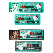 日本 北海道北見 SANRIO三麗鷗聯名 Hello Kitty 大耳狗 隨身盒薄荷糖 70粒