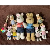 小波小噗🐷joy rabbit 砂糖兔 砂糖娃娃 砂糖玩偶  法國兔 砂糖兔吊飾 海軍歡樂兔