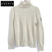 【DOKODEMO】Moncler 淺藍色羊毛高領毛衣，M 碼