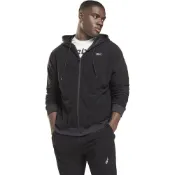 (店+)【REEBOK】REEBOK 外套 黑色 毛絨 連帽外套 男 GT5752