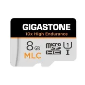 【Gigastone 立達國際】MLC 10xHigh Endurance microSDHC C10 U1 8GB 行車監控記憶卡(行車紀錄器/視訊監控)