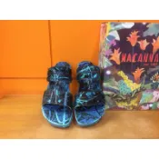 **男鞋**Macanna**麥坎納專櫃~伊利亞特系列~克倫特斯~全新馬毛刷漆涼拖鞋360080