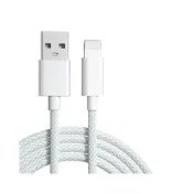 (店+)【AiHome】USB-A to Lightning 2.4A編織快充線｜耐用抗拉設計｜充電傳輸二合一｜適用iPhone 14以下