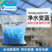 ♥免運費♥ 游泳池除藻劑硫酸銅滅藻劑除青苔綠海藻水處理消毒片殺菌凈水變藍