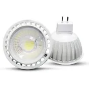 【KISS QUIET】30入組 台製品質 短版 COB燈珠4W-限黃光 12V MR16杯燈 LED燈泡(投射燈 杯燈 鹵素燈 MR16)
