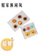 多尺寸蛋糕冷卻架 不沾麵包冷卻架 黑色冷卻架 餅乾曬涼架 冷晾網 烤箱架 冷卻架 烘焙架子