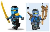 [樂高小人國] LEGO 正版樂高絕版品 70594 Ninjago 旋風忍者 燈塔攻防戰 Jay阿光 人偶附武器