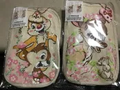 ΨPANDAΨ 櫻花季 7-11 迪士尼 DISNEY 奇奇蒂蒂 小鹿斑比 萬用袋 購物袋 外出袋 杯袋 手提袋 含吊飾