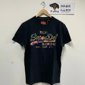 DryDog 跩狗嚴選 跩狗嚴選 極度乾燥 Superdry 經典 Logo T-shirt 短袖 上衣 重磅 短T T恤 黑 粉紅迷彩