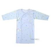 NEW STAR 親膚純棉長袍 綁帶護手反摺款(四季薄款) 嬰幼兒純棉睡袍 台灣製 2440~