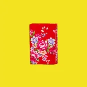 【不要叫我客家花布】90x90 方巾/布料/紅