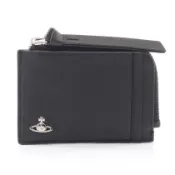 【DOKODEMO】【二手】薇薇安·Vivienne Westwood(Vivienne Westwood) 拉鍊寶珠卡包 5402000YUS0021N401 黑色 其他卡包 女士 全新