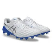 Asics Ds Light X-fly 5  男女 足球鞋 袋鼠皮  白 藍 1101A047-106 【S.E運動】