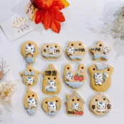 ❤️可接急單❤️半糖霜涎收餅乾/馬寶收涎/蛇寶寶收涎/生肖收涎餅乾/龍兔虎、牛、鼠收涎餅乾/收口水餅乾