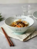拉面碗家用陶瓷大碗湯碗日式7/8英寸斗笠喇叭寬口螺螄粉碗【步行者戶外生活館】