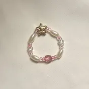 草莓蛋糕/琉璃珠設計戒指