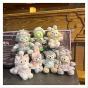 Z&I 迪士尼上海2026小小夥伴系列坐姿毛線寶寶達菲雪莉玫畫家貓史黛拉星黛露餅乾狗可琦安海龜玲娜貝兒狐狸娃娃掛飾吊飾