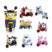 佳佳玩具 --- 小小兵 迪士尼 米奇米妮 毛毛 童車 電動機車 電動車 電動三輪車 摩托車【039988】
