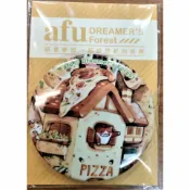 拼圖貓 AFU - G27 - afu大胸章 - 歡樂披薩城 - 58mm