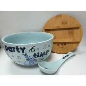 【Disney】迪士尼 陶瓷湯碗組 史迪奇 TG23-DIS-0082 史迪奇陶瓷湯碗組 附蓋陶瓷泡麵碗或大湯碗