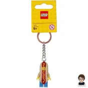 (店+)【LEGO 樂高】高雄天利鄭姐｜樂高鑰匙圈 熱狗人鑰匙圈 853571