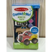 （全新）Melissa & Doug  兒童DIY彩繪木製卡車4歲以上 塗鴉玩具 著色玩具 木質玩具車