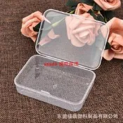 【國際 嚴選】長方形透明PP塑膠盒88x58x20小物收納盒電子零件產品包裝盒EKB502【滿300出貨】