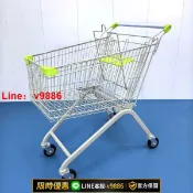 聚優甄選 【台灣公司 可開發票】超市購物車小推車商場推車便利店物業網紅倉庫貨車家用買菜手推車