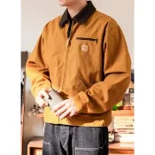 工裝外套 14oz帆布 底特律夾克 酵素洗 春秋 J97 Detroit Jacket