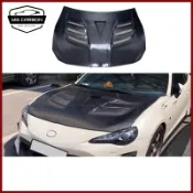 GT86/BRZ碳纖維引擎蓋引擎蓋改裝車蓋汽車配件