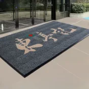 客製化 地毯 商用地毯 商用地毯定製logo 圖案 門口地墊 吸水防滑 進門迎賓腳墊