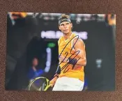 Rafael Nadal 納達爾 親筆簽名炤媥 7寸 網球周邊 03