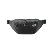 (店+)【The North Face】NF0A3S7Z-MN8 北面 4L 休閒拉鏈開合斜挎腰包戶外包  尼龍純黑  男女同款情侶款