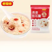 早餐沖飲【好想你】燕麥銀耳羹30g清菲菲銀耳羹即食凍乾銀耳穀物早餐速食沖泡