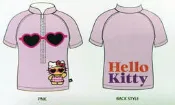 ~BB泳裝~ arena 2014 HELLO KITTY 防曬抗UV連帽外套 游泳外套 KSS4505WA 粉 /黑