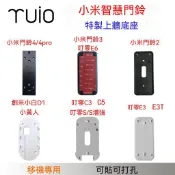 高質量#適用小米米家 創米小白 叮零智能可視門鈴背板 替換底座 替換粘膠