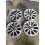 （售出）BENZ E系列原廠17吋鋁圈，真圓，波蘭製。7.5J×17 ET40