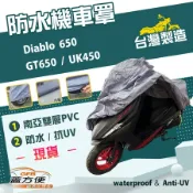 【蓋方便】南亞PVC（XL號）防水防曬雙層台製機車罩《哈特佛》Diablo 650+GT650+UK450