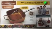【樂雜】╭☆現貨++【COPPER CHEF】吳宗憲代言 多功能方型鍋8件組(含圓煎鍋.套三刀具)原價2980 0851