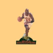JCI：Vintage 90s  Upper Deck 出品 球員卡卡包促販 喬丹 人形立牌 NBA / Jordan