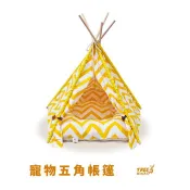 【Treewalker】寵物五角帳篷 寵物帳 寵物窩 印地安寵物帳 附睡墊 睡窩 睡墊 睡床 寵物床 (預購)