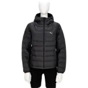 Puma 基本系列 PackLITE 女款 黑色 歐規 可摺收 羽絨 連帽 外套 68523401