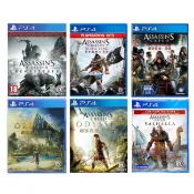 ★雪兒電玩★全新現貨 PS4 刺客教條 埃齊歐 3 大革命 黑旗 起源 奧德賽 梟雄 編年史三部曲 維京紀元  中文版