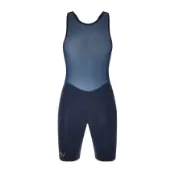 【Santini】獨特系列｜女款自行車褲｜連身網布｜C3W襯墊｜海軍藍