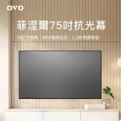 OVO 菲涅爾75吋抗光幕 VB1 投影機布幕 便攜布幕 簡報布幕