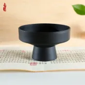 飛碟苔蘚球花盆蕨類專用盆水仙花高腳無孔水培植物加厚樹脂花盆GCPT
