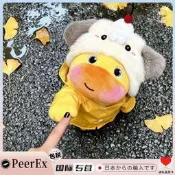 日本Peer嚕嚕米卡皮巴拉娃療癒吊飾雨衣娃包坐姿下午茶全套送禮