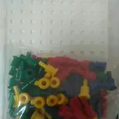 大萬用插梢組  (101pcs)  大彩釘 教具  USL 遊思樂 大萬用板